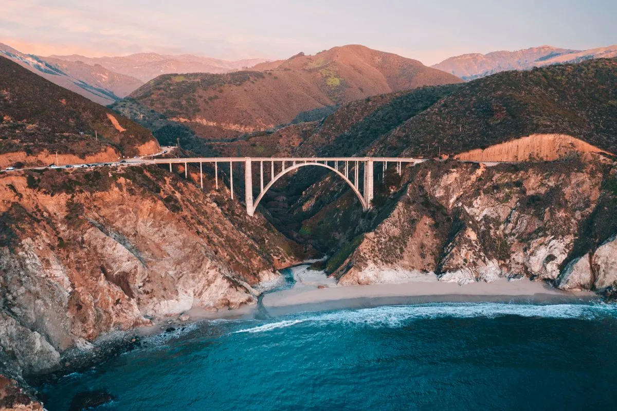 Pacific Coast Highway Tesla road trip - Big Sur and California